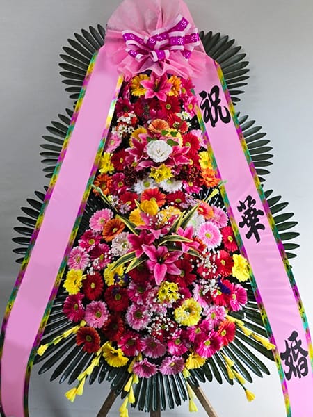 마리아쥬스퀘어 가장 인기있는 3단화환 기본형
