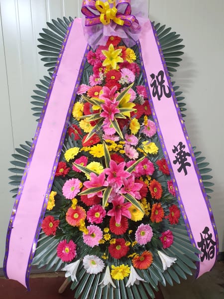 마리아쥬스퀘어 가족 친지분들이 정성스레 의뢰하신 축하 꽃배달